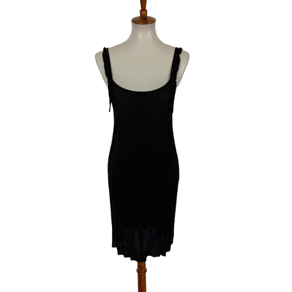 Nixon Asked Cash‎ Black Dress Medium Sleeveless Bodycon Minimalist